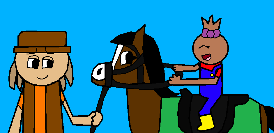 Horsey Ride by PurpleWolfPuppy on DeviantArt