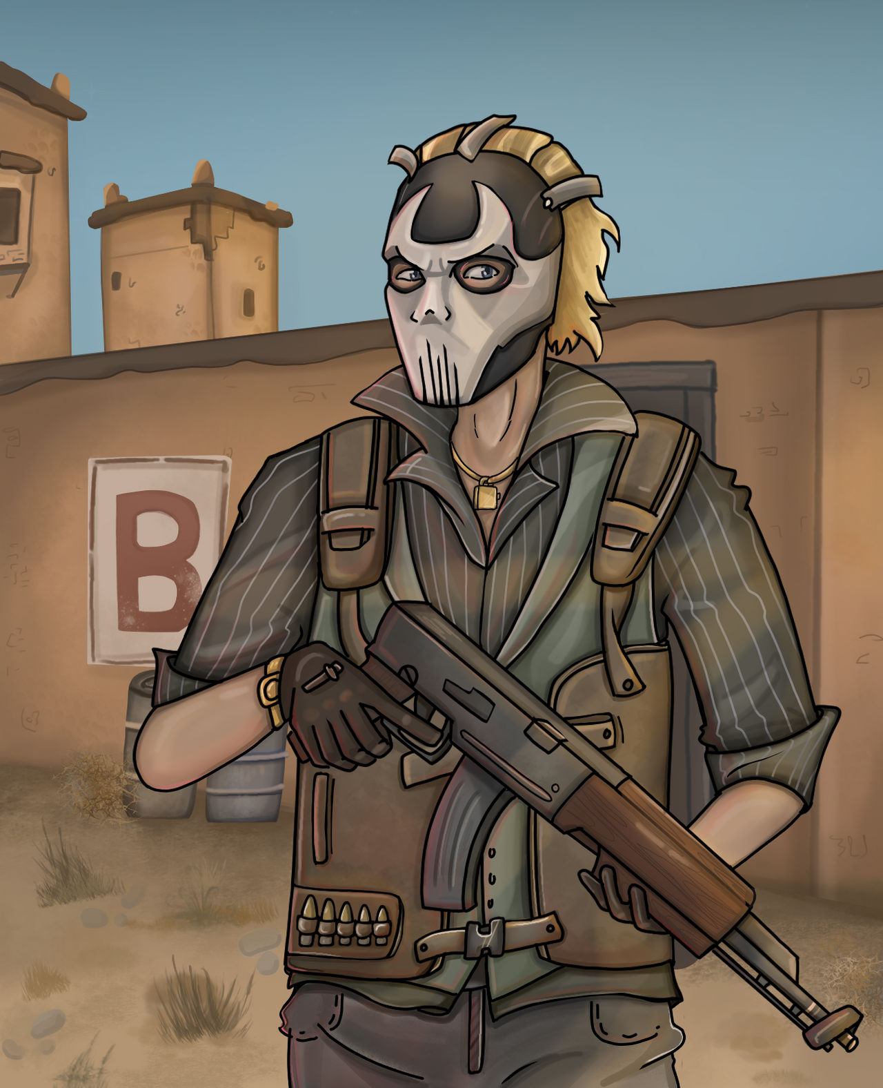 CSGO art by ItsSpongo on DeviantArt