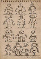 Sketchbook ROBOTZ Concepts