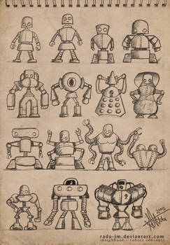 Sketchbook ROBOTZ Concepts 2