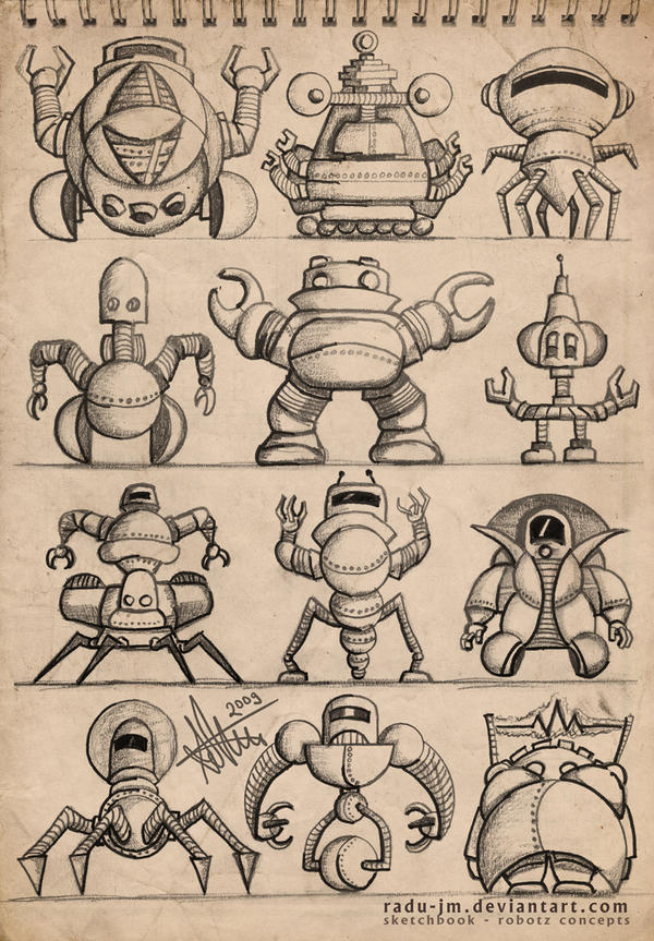 Sketchbook ROBOTZ Concepts 5 by radu-jm on DeviantArt