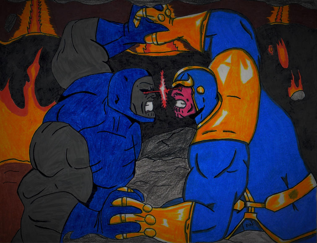 Darkseid vs Thanos