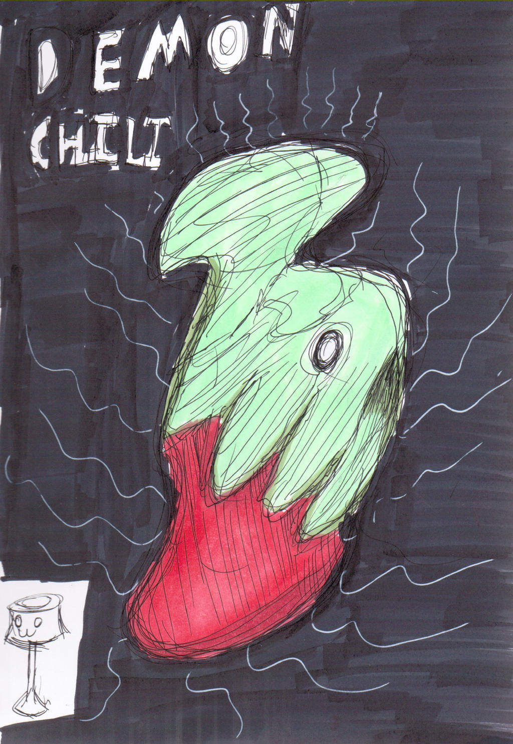 Demon Chilli DEMON CHILLI by connorlamping on DeviantArt