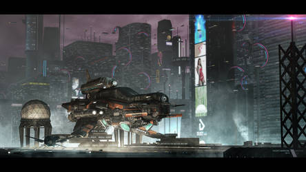 U-kalanda - Futuristic cityscape