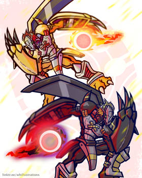 Duel Wargreymon