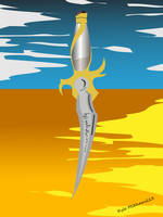 Vector Art Prince of Persia Sands of Time Dagger by KyleMikhamil13