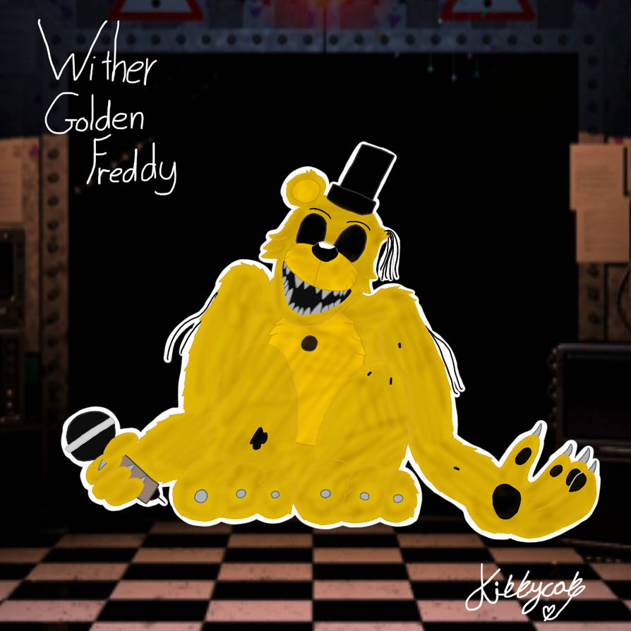 Withered Golden Freddy By CutestcatKittycat On DeviantArt withered-golden-freddy-by-cutestcatkittycat-on-deviantart