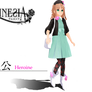 MMD Model: Heroine