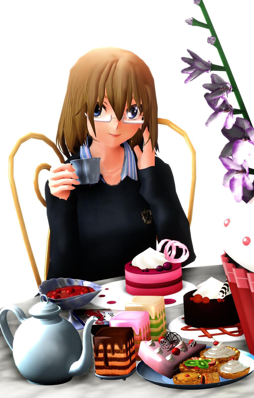 Snack Mmd MMD: Sweet sweets~ by LilithZatsune on DeviantArt