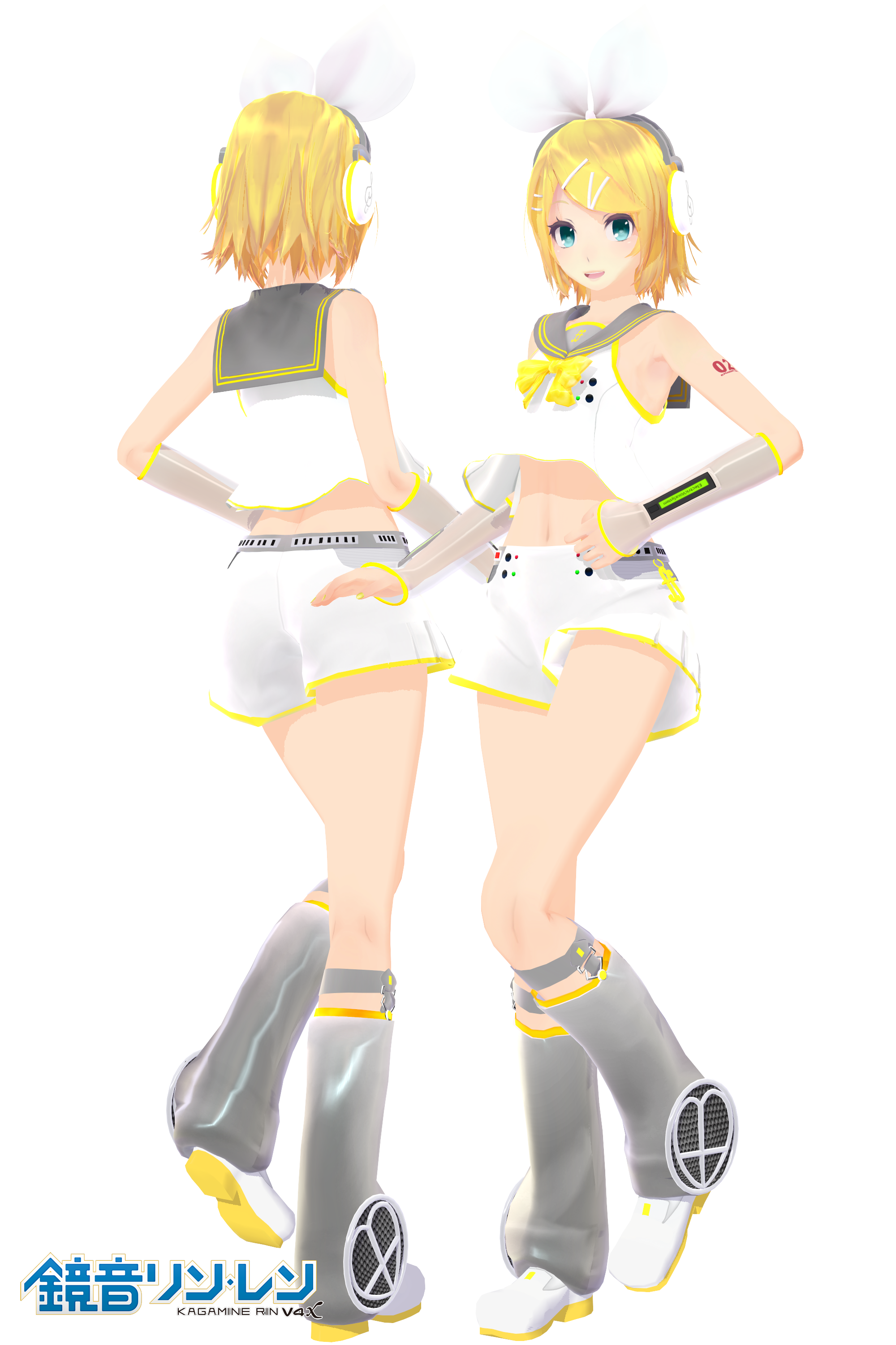 MMD DL: TDA Kagamine Rin V4x