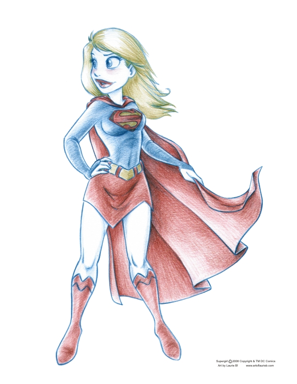 Supergirl Pencils