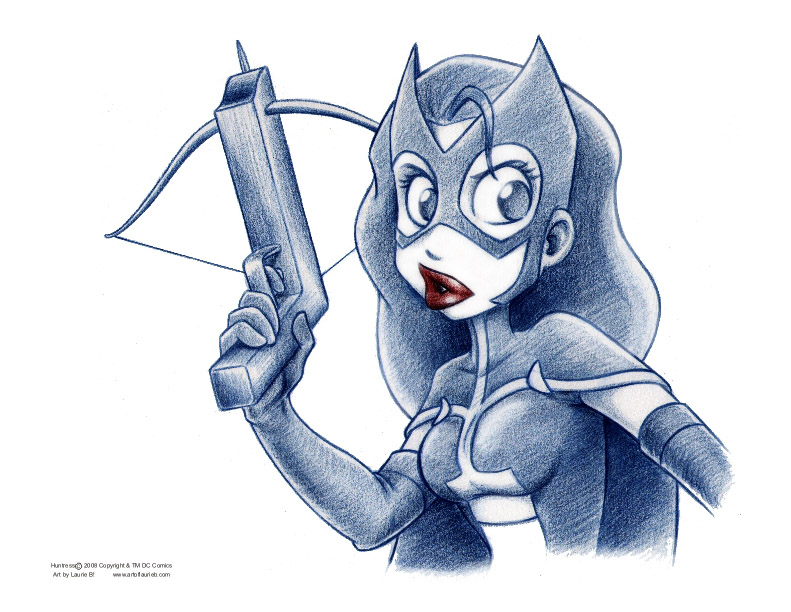 Huntress Bust Pencils