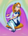 Alice in Wonderland Color by ArtofLaurieB