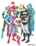 Justice League by Laurie B by ArtofLaurieB