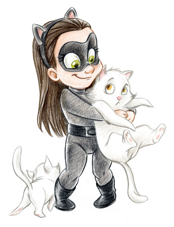 Baby Catwoman by ArtofLaurieB