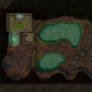 Cavern with Fort Battlemap