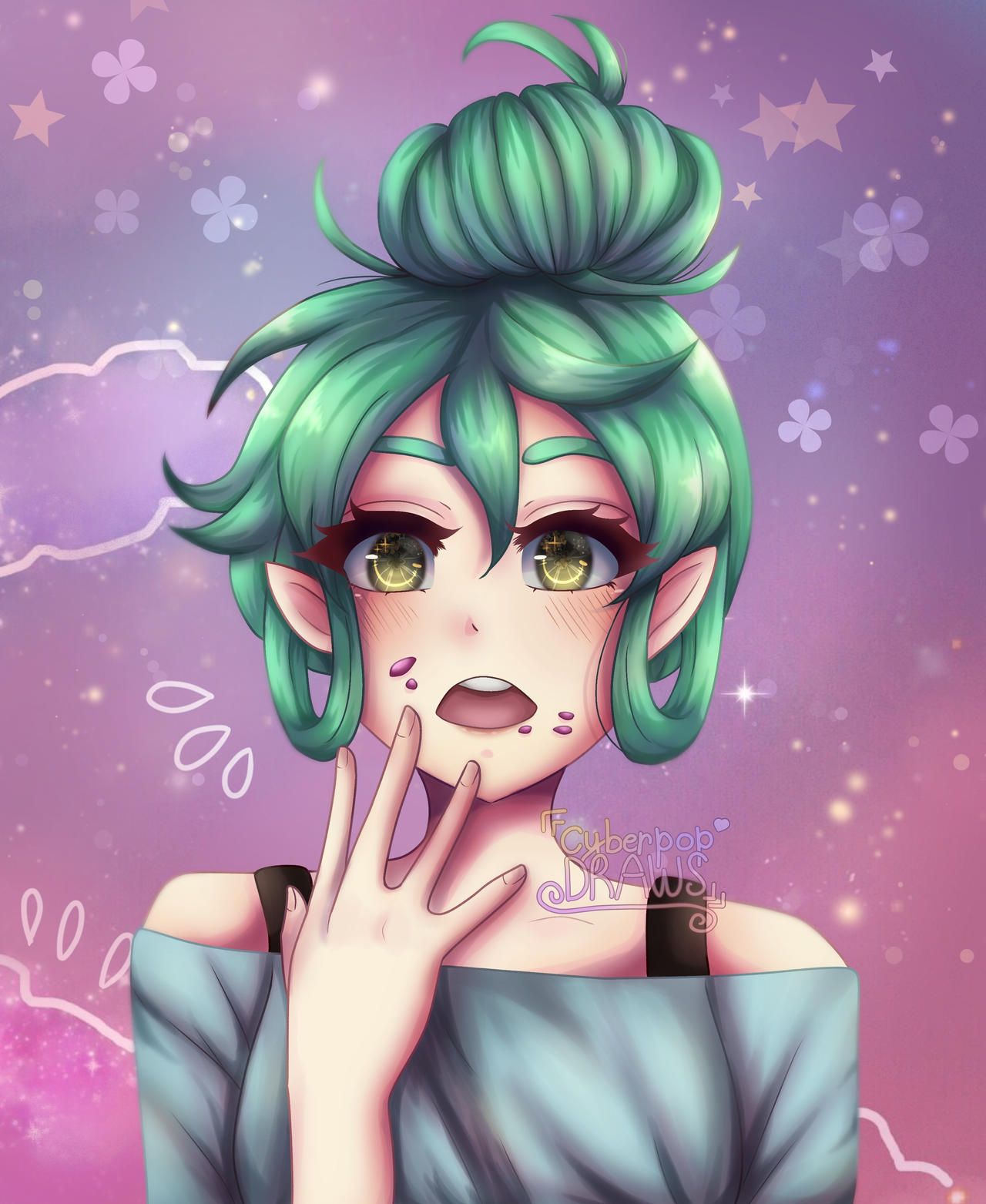 Zaida Fanart Down To Earth by Cyberpopdraws on DeviantArt