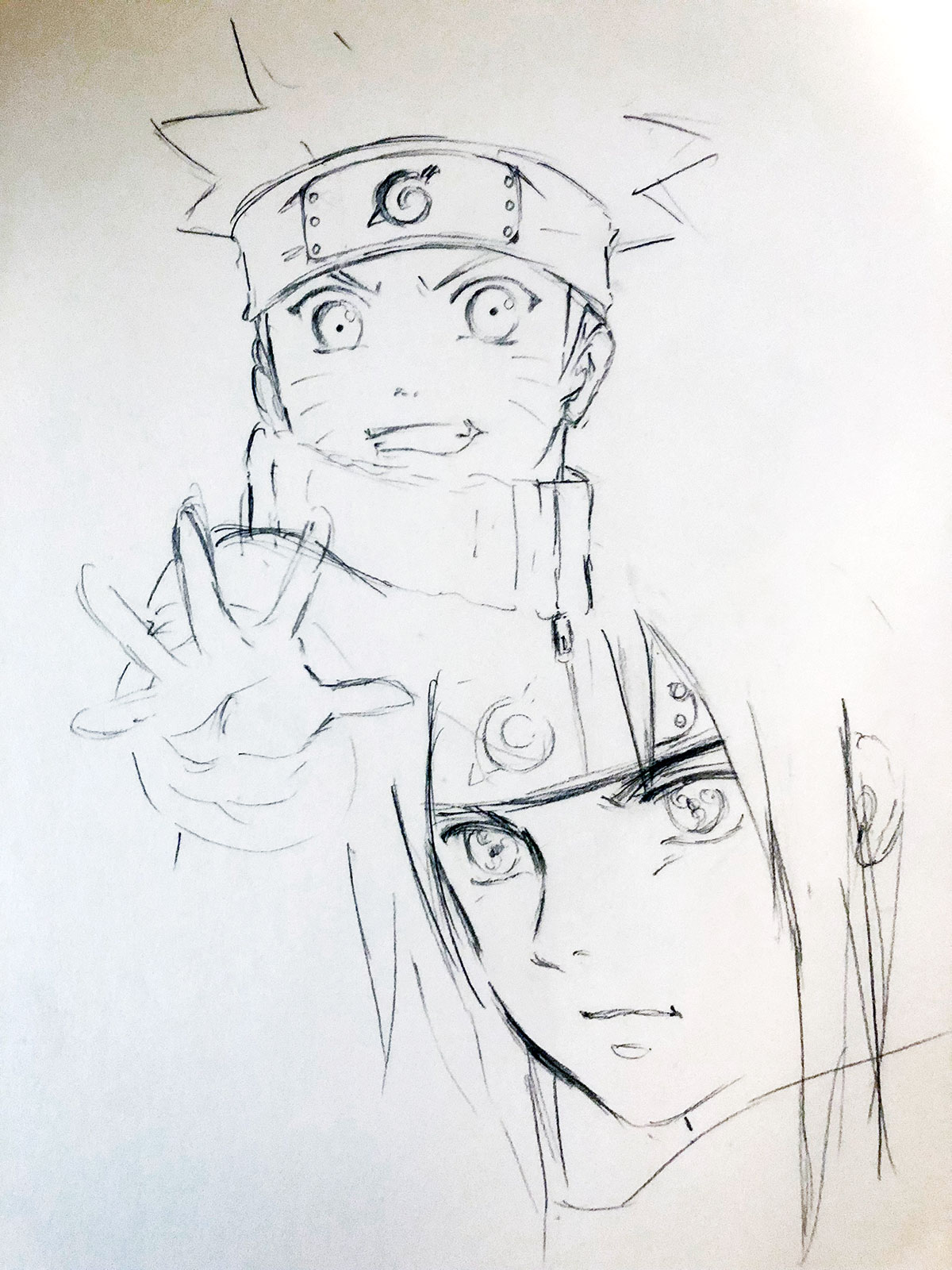 DRAWING, NARUTO, SASUKE, SAKURA