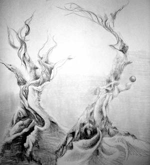 A larger drawing:trees