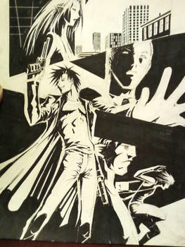 zokusho print in progress