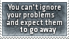 Ignoring Problems Stamp by SparkLum on DeviantArt