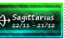 Sagittarius Stamp