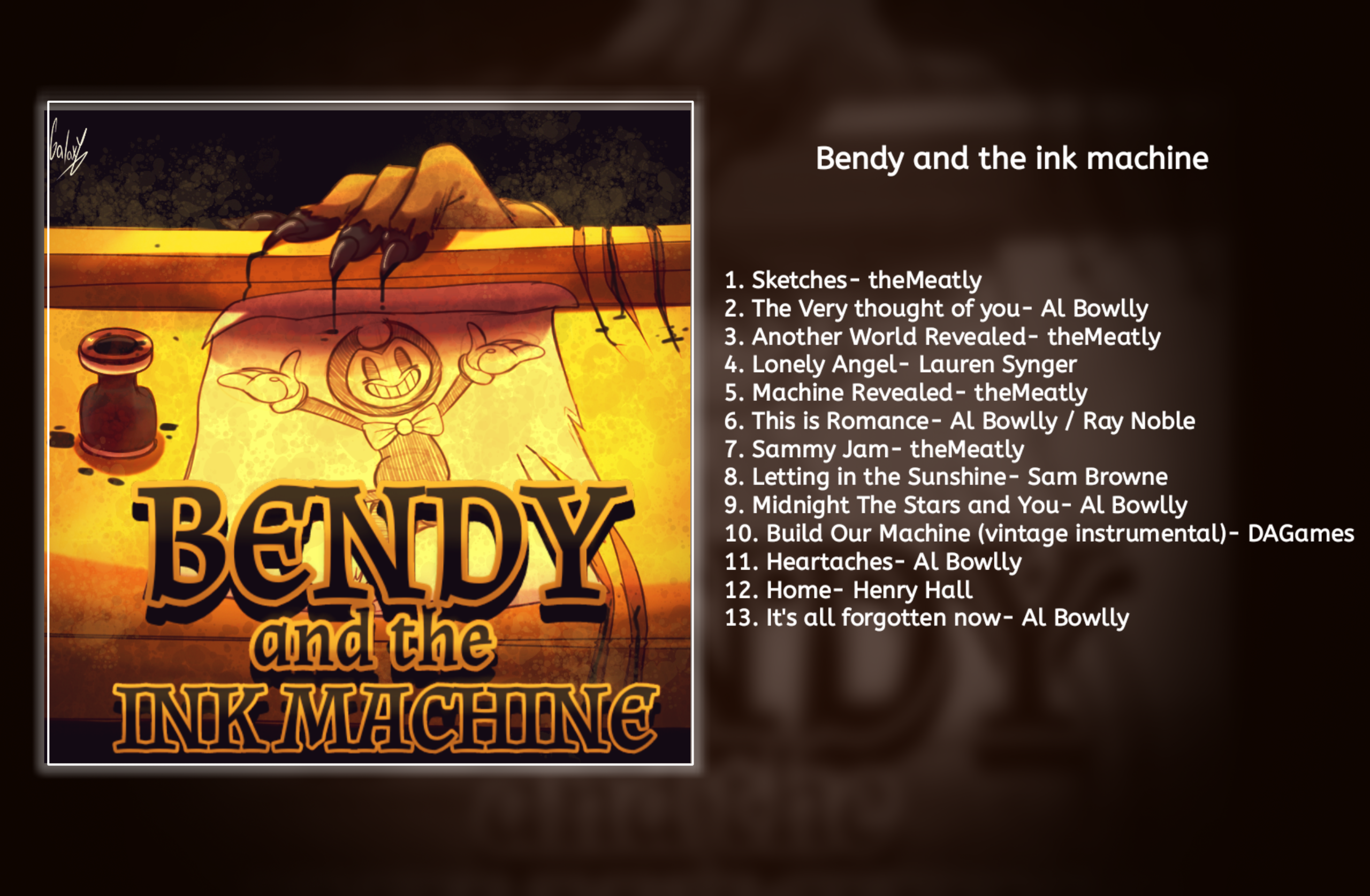 Bendy and the Ink Machine: Chapter Two Soundtrack