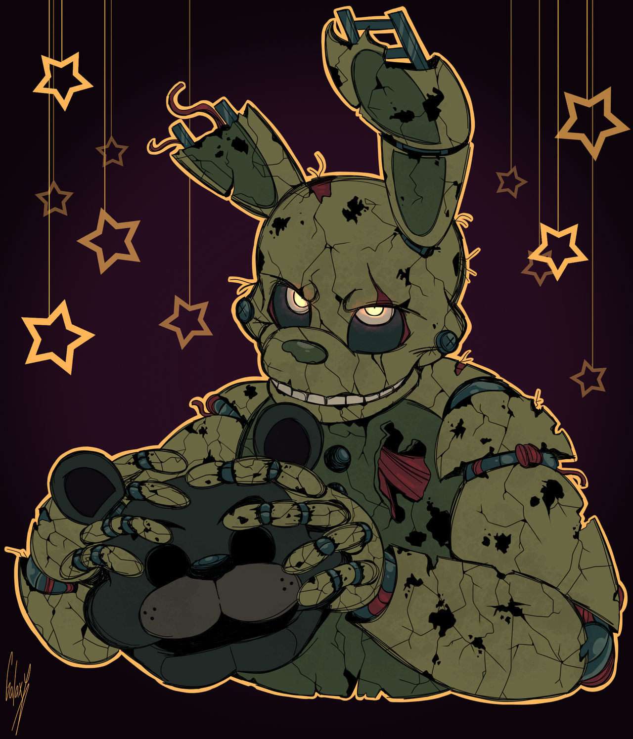 Zombie Rabbit by GalaxyArtz667 on DeviantArt