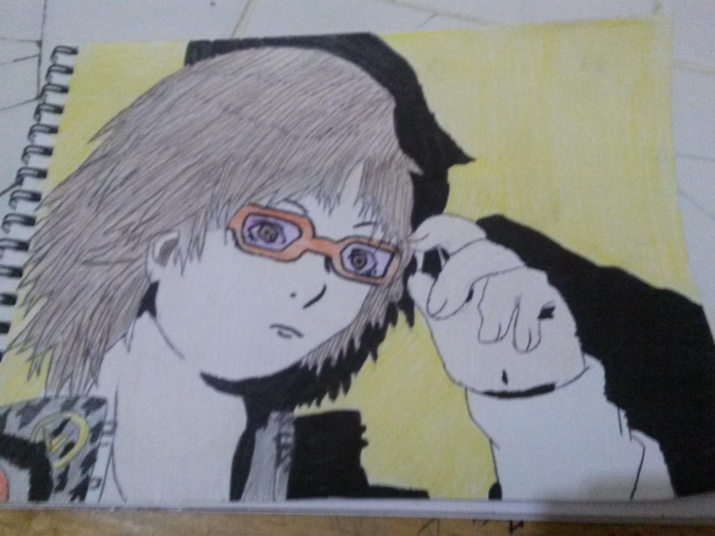 Yosuke Fun Drawing Yosuke Hanamura Colored Drawing by LaserMonki on DeviantArt