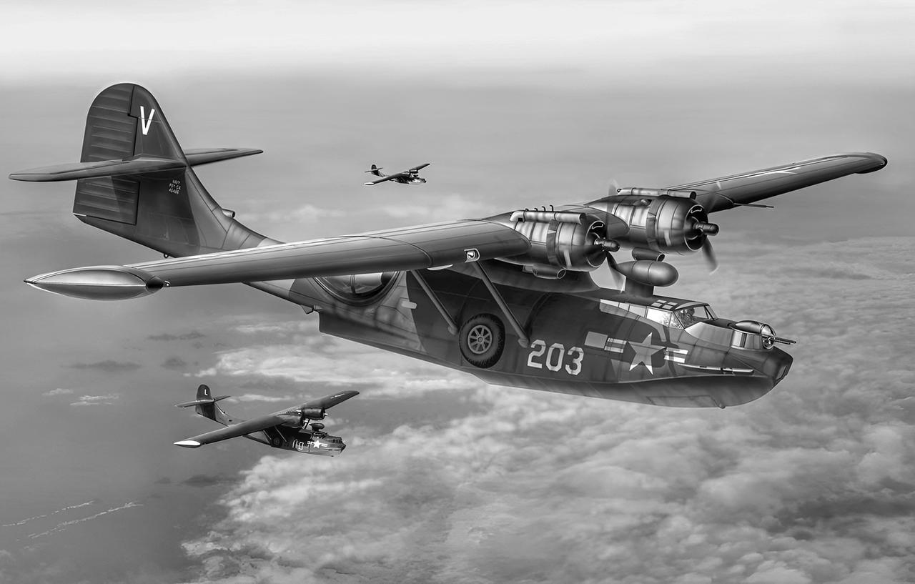 Ww2 Pby Seaplanes Consolidated PBY Catalina, World War II seaplane by BlueGray6165 on ...