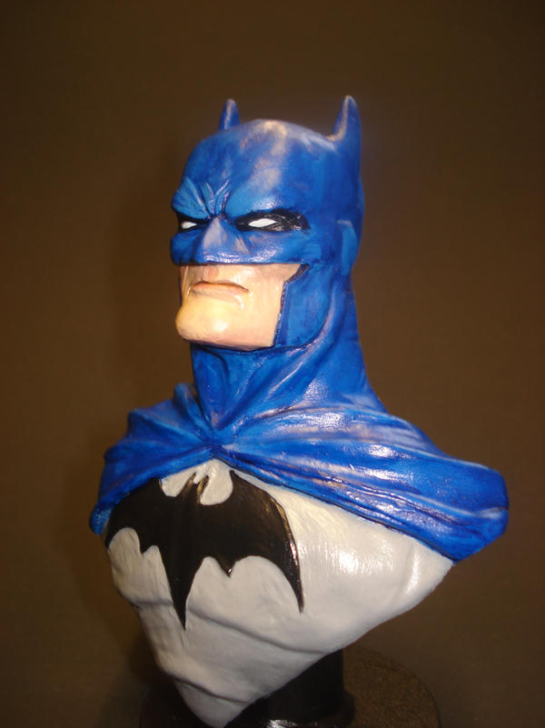 Batman Rises Bust Batman bust by steveyoungsculptor on DeviantArt