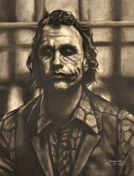 Heath Ledger - Joker by Fruksion