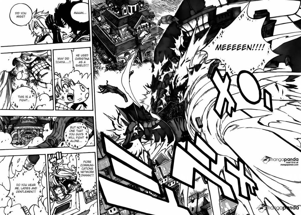 Fairy tail manga 461: Ichiya sacrifices! by diebitch2947 on DeviantArt