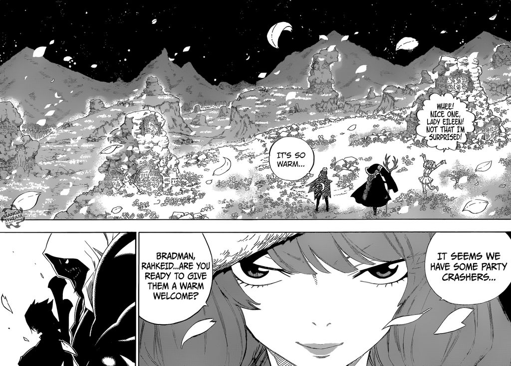 Fairy tail manga 484: The Crimson magic? by diebitch2947 on DeviantArt