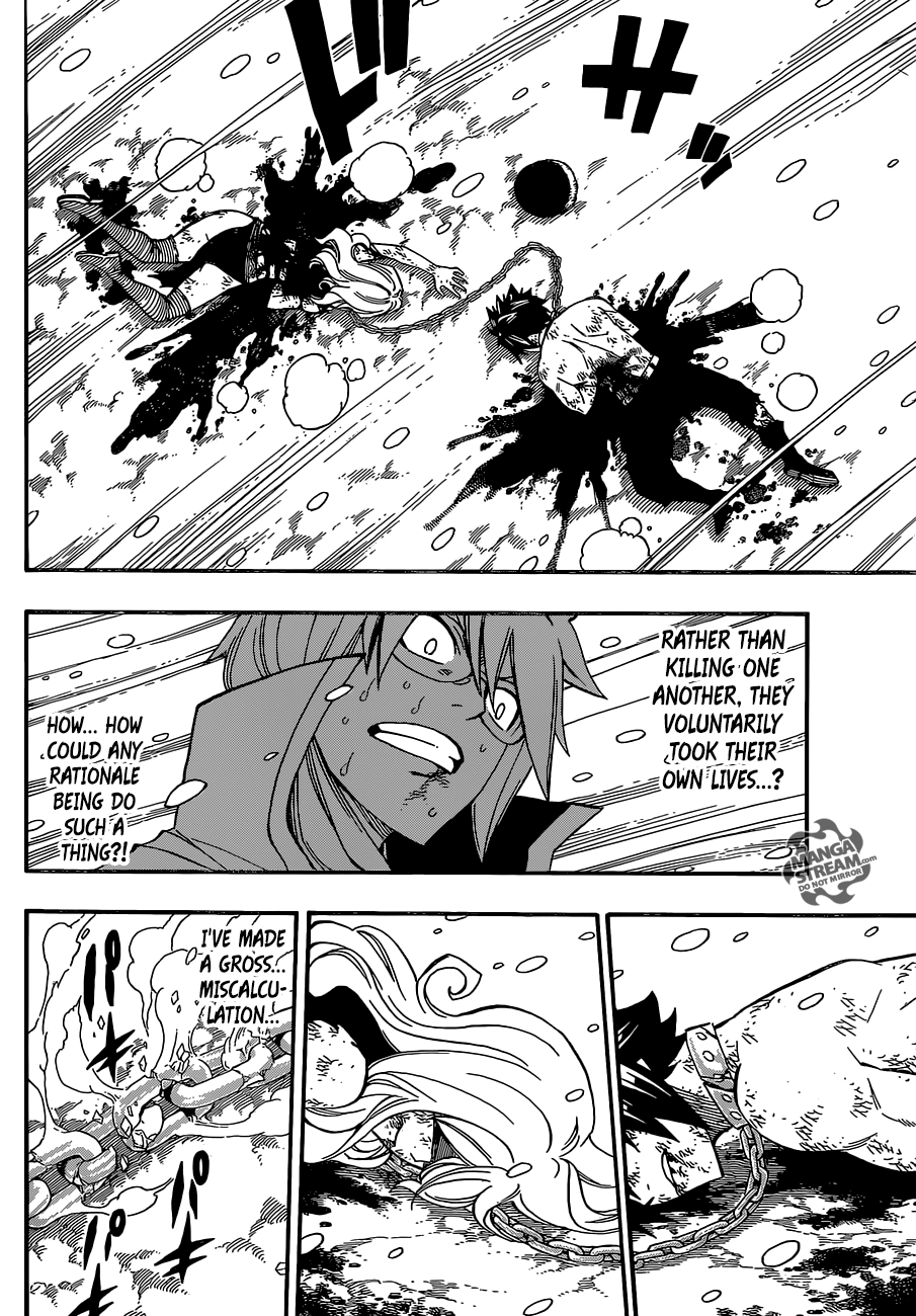 Fairy tail manga 499: Blood in the snow