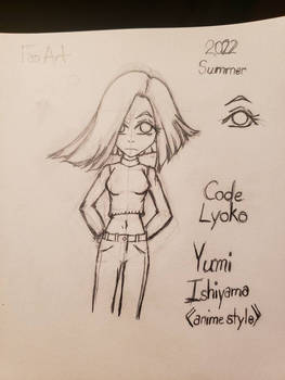 Yumi Sketch (anime style)