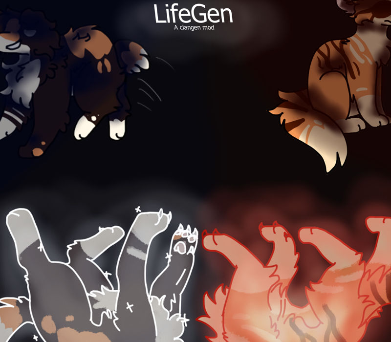Lifegen Custom Cat Design Lifegen menu submission by Zrainyday on DeviantArt
