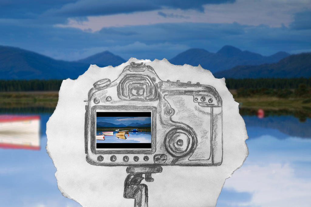 Paper Camera Drawing Paper Camera by DamianKane on DeviantArt