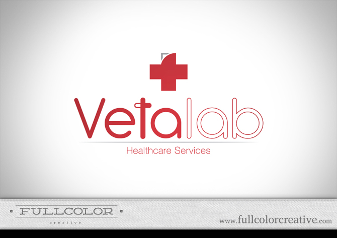 Vetalab Healthcare Logo by FullcolorCreative