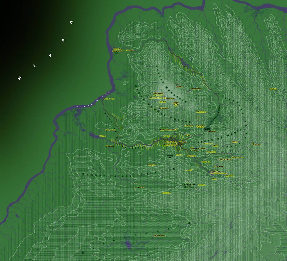 Map of Gensokyo by djinn327 on DeviantArt