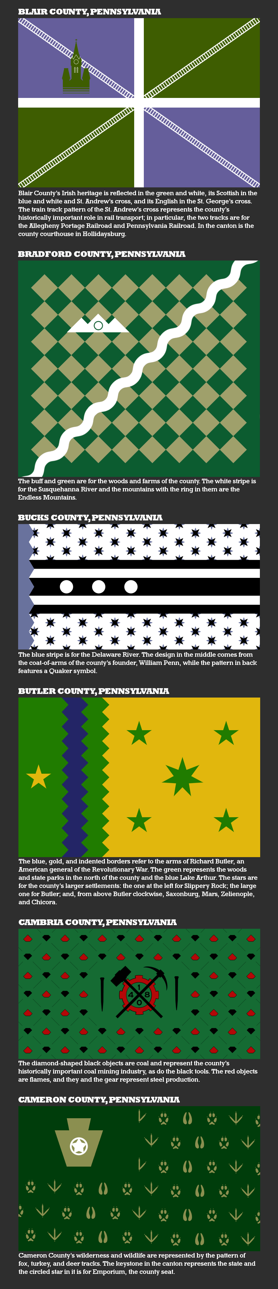 New Pennsylvania Flags, part 2