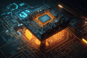 A computer chip
