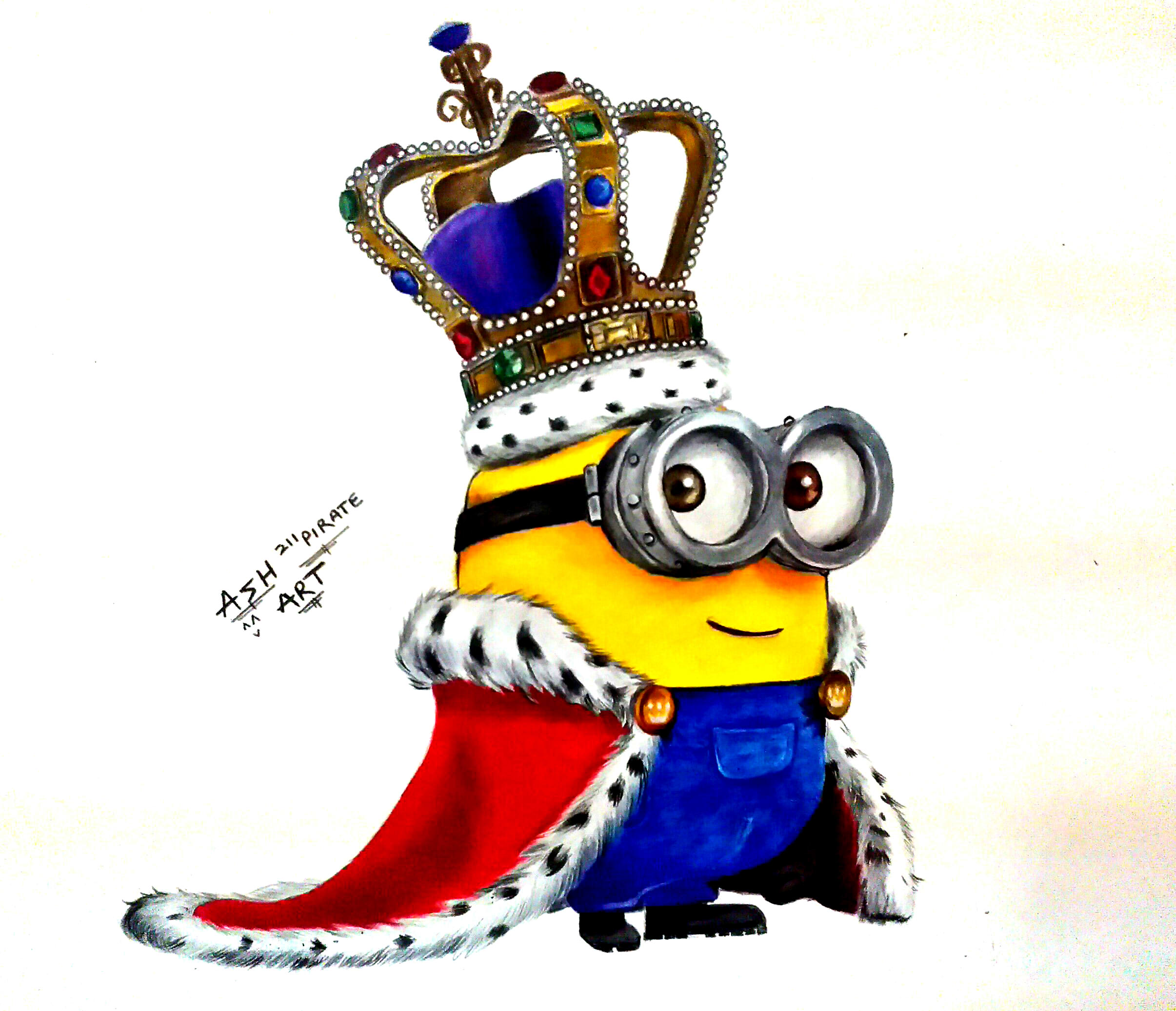 Minion King Bob By Ash211Pirate On Deviantart