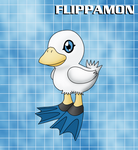 Flippamon - The Digimon Agency by basesbytally