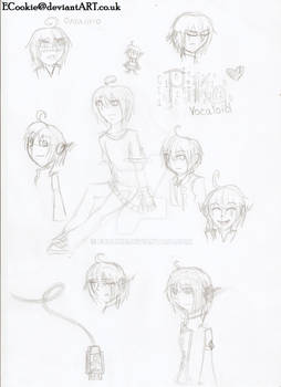 Utatane Piko ~ Sketches