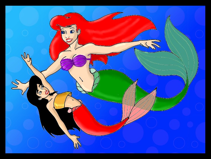 ariel and melody colour