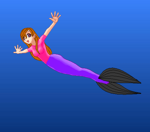 me as a mermaid for clipperwhi