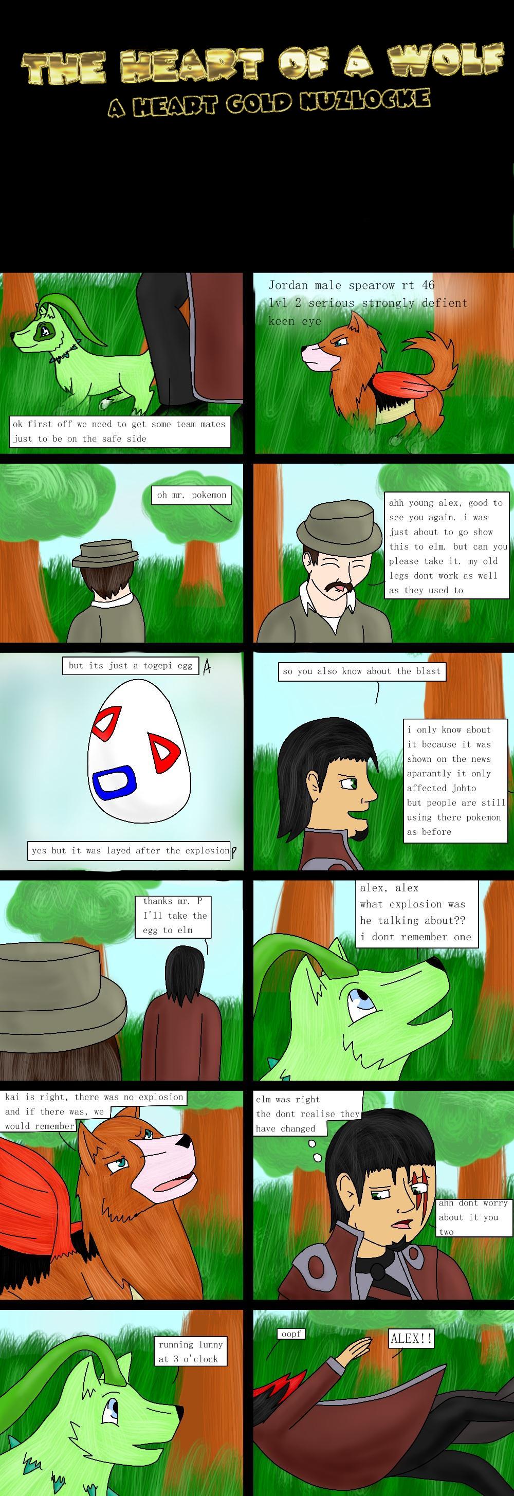 the heart of a wolf Nuzlocke Pg 3