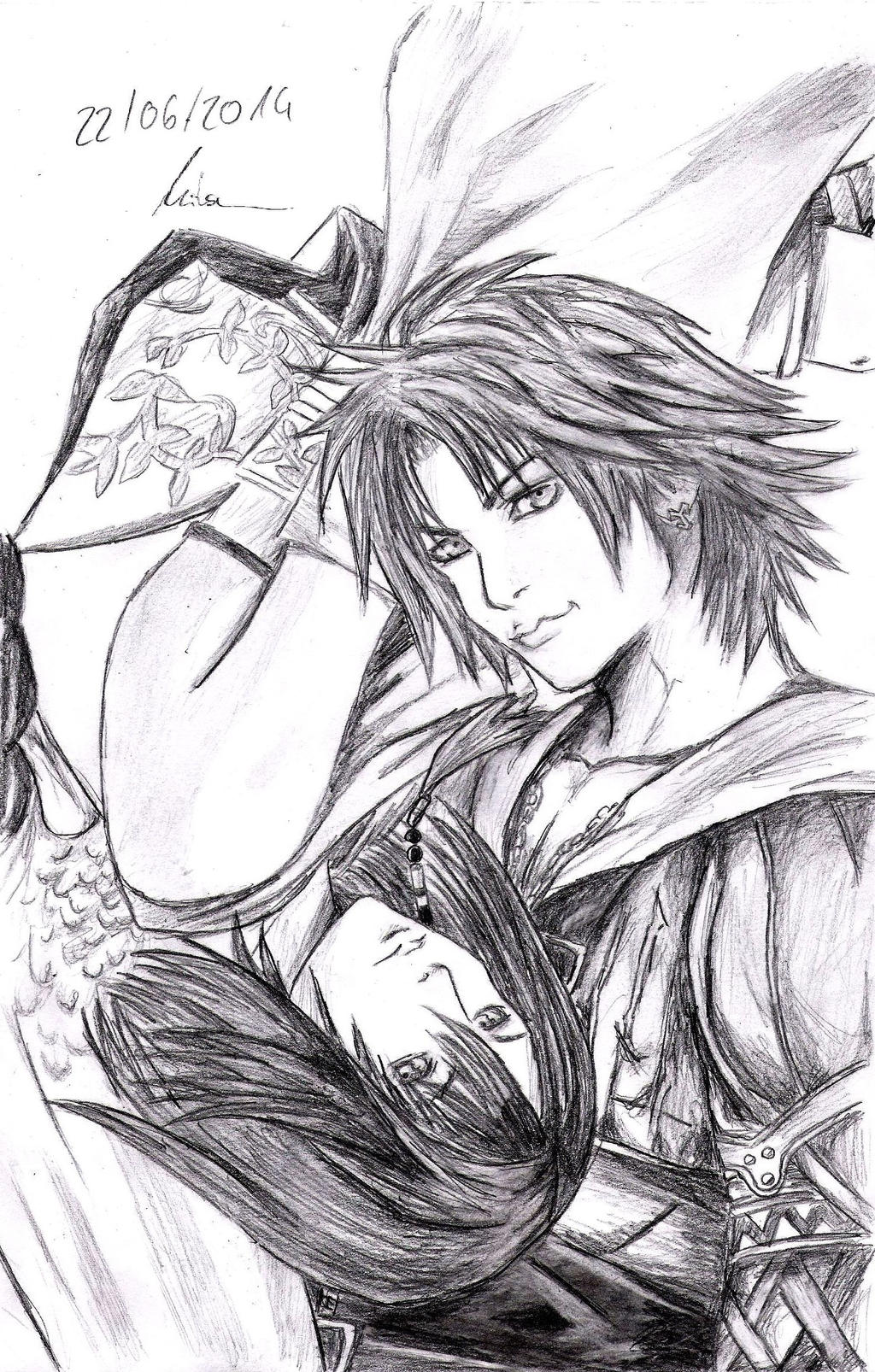 Tidus and Yuna ( Final Fantasy X )