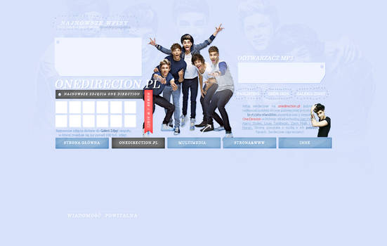 One Direction Layout